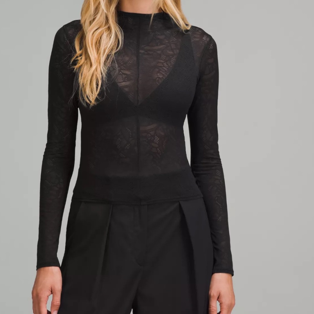 Lululemon Lace Long-Sleeve Shirt